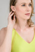 Pesca Ribbed Top in Neon Green